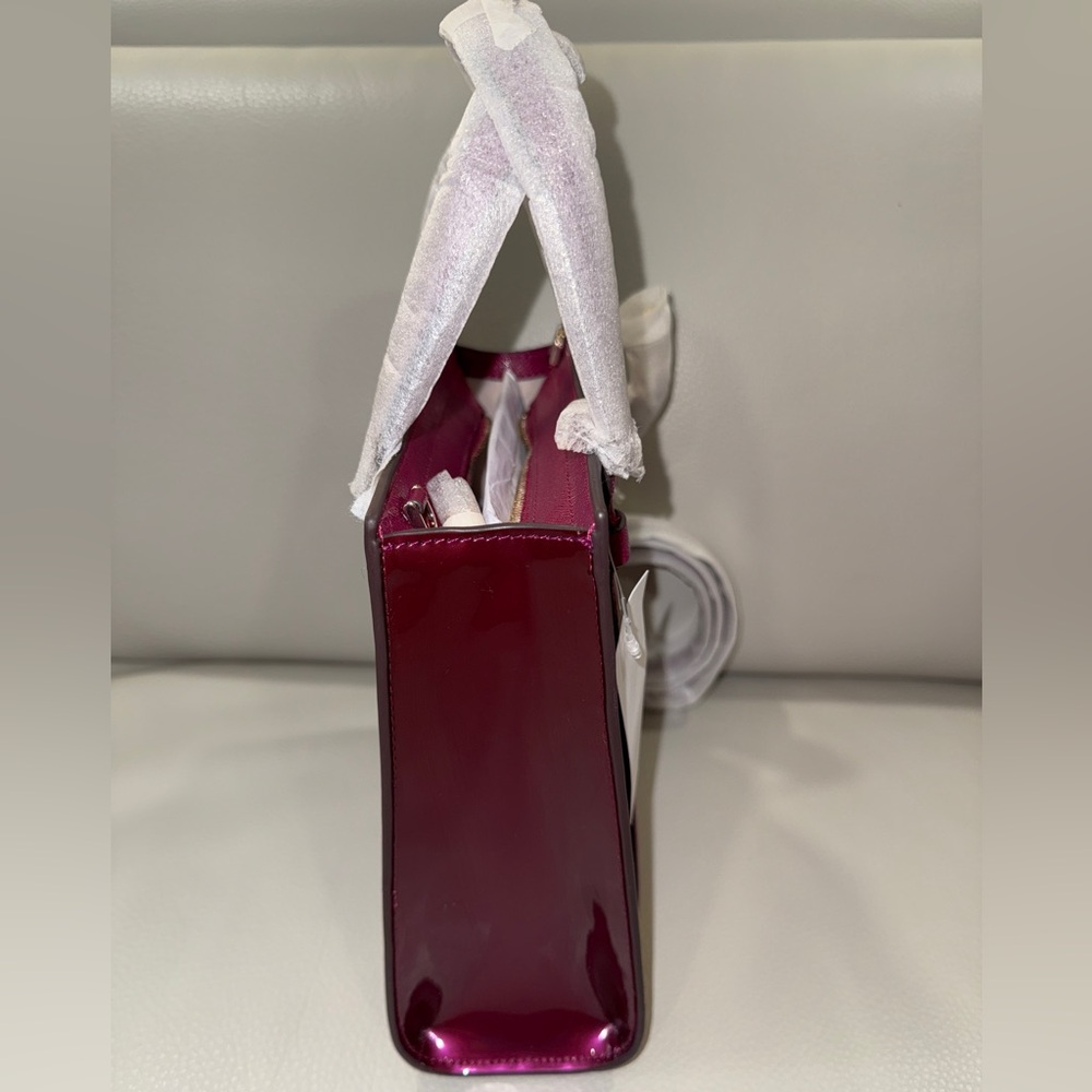 Kate Spade New York KENZIE SMALL TOTE Dark Raspberry - Picture 10 of 10